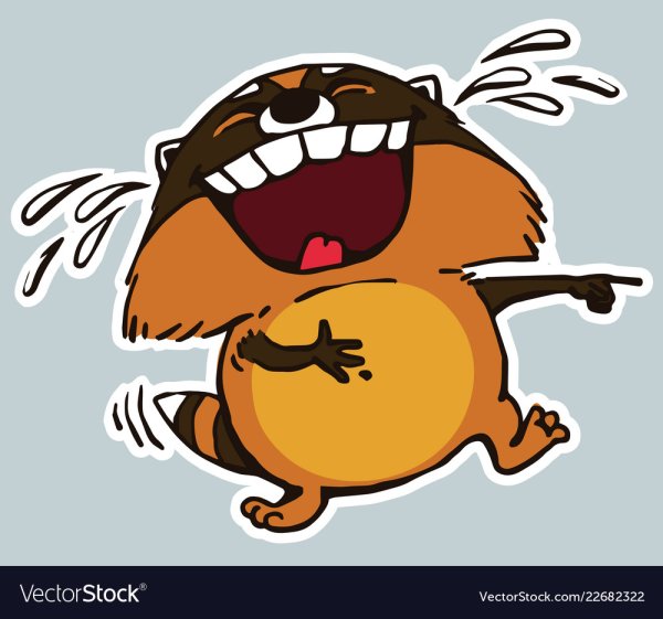 Смеющийся стикер