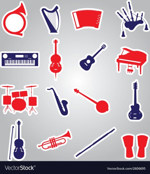 Маленькие рисунки связанные с музыкой