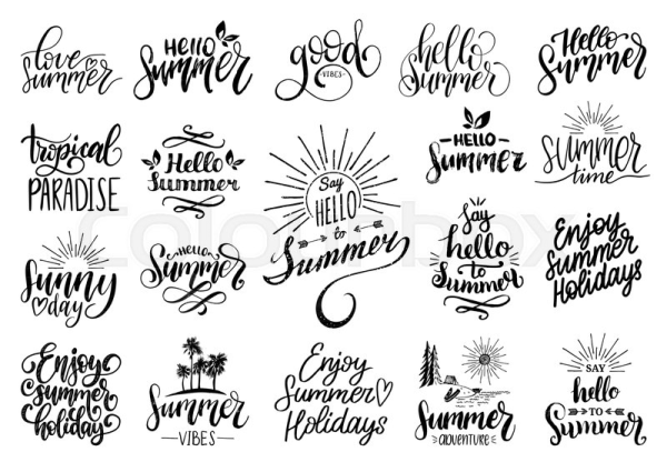 Мотивирующие фразы на белом фоне