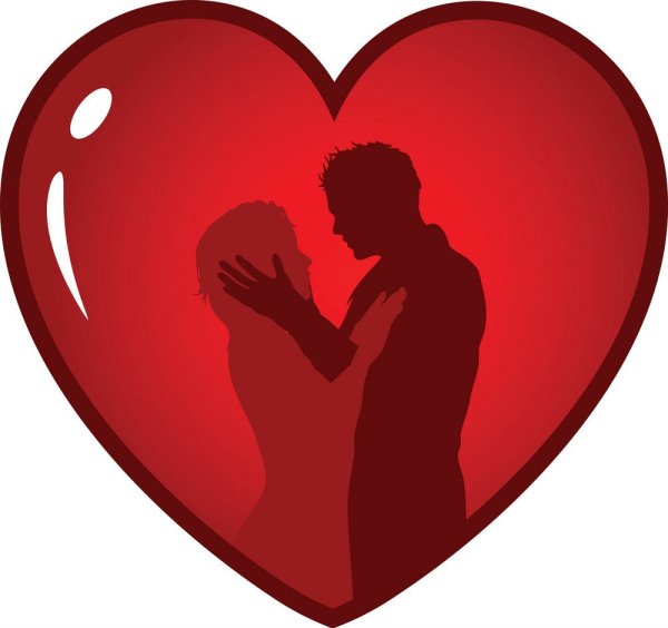 Сердце обнимашки