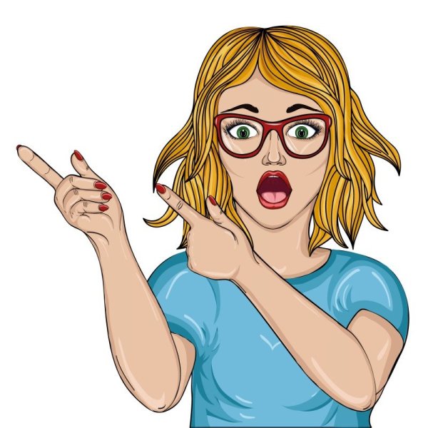 Удивление иллюстрация