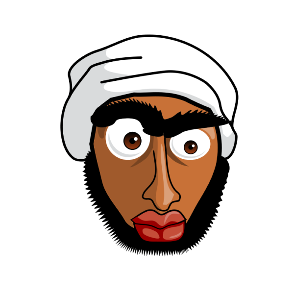 Стикер кавказец