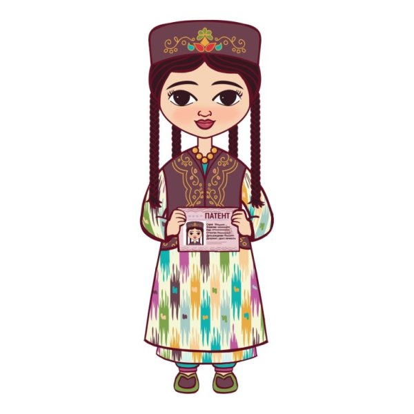 Узбекские национальные рисунки