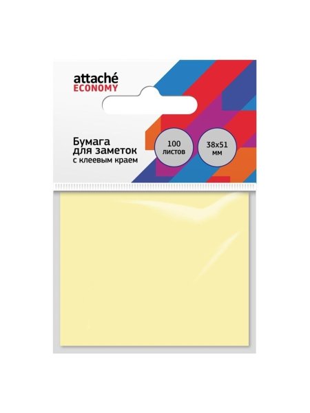 Бумага с клеевым краем 38 х 51 мм