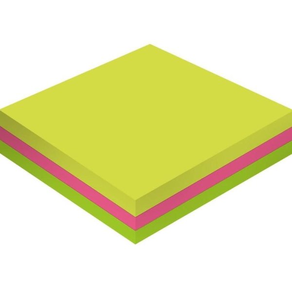 Стикеры Attache selection 38x51 мм Неоновые 4 цвета