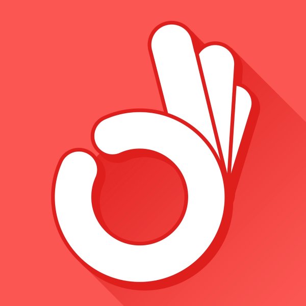 Значок ок рукой