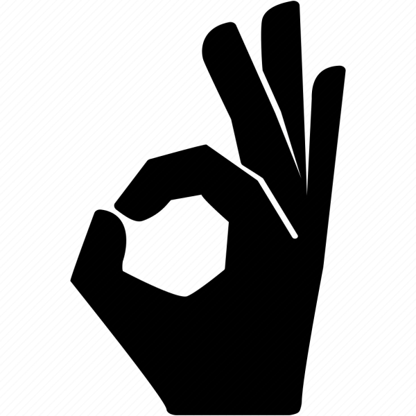 Знак окей рукой