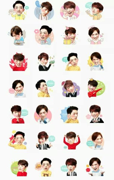 Наклейки с дорамами