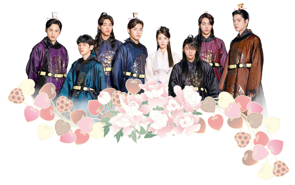 Лунные влюблённые Алые сердца корё Постер