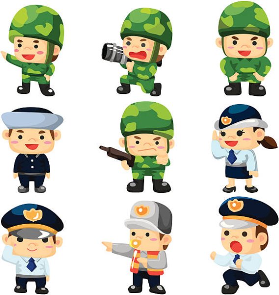 Наклейки армия