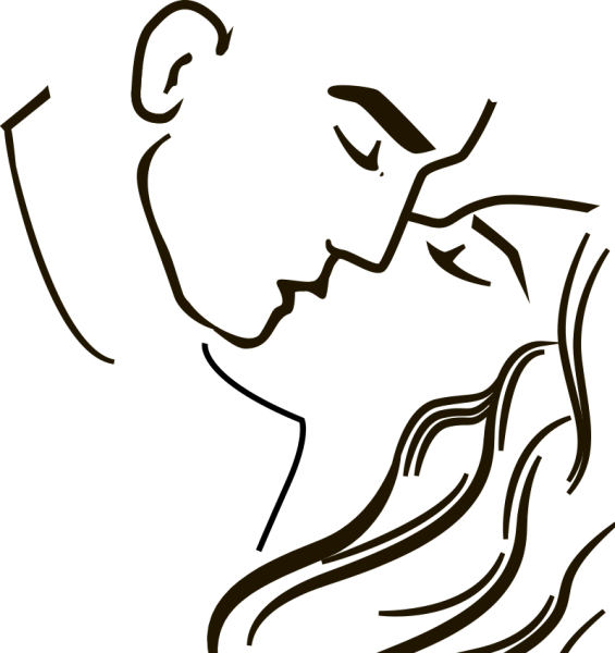 Стикер поцелуй