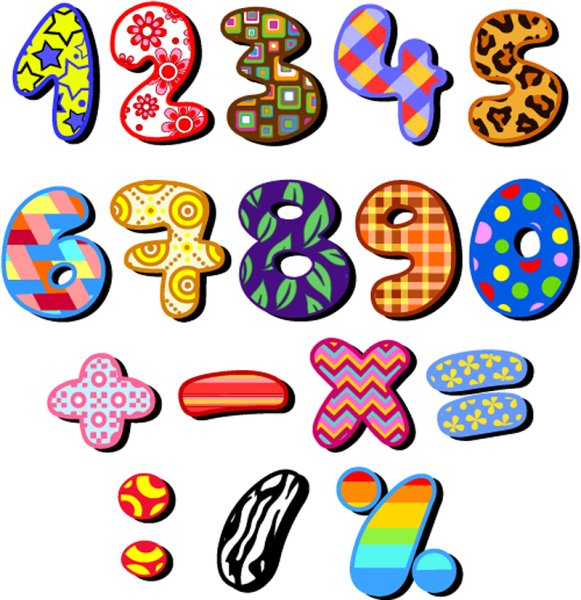 Красивый набор цифр
