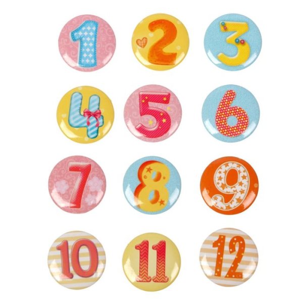 Цифры в кружочках детские