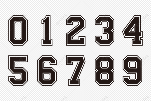 Векторные цифры