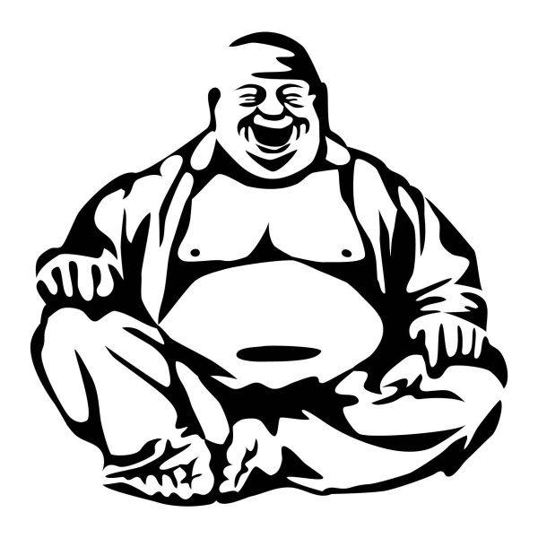 Жирное черно белое