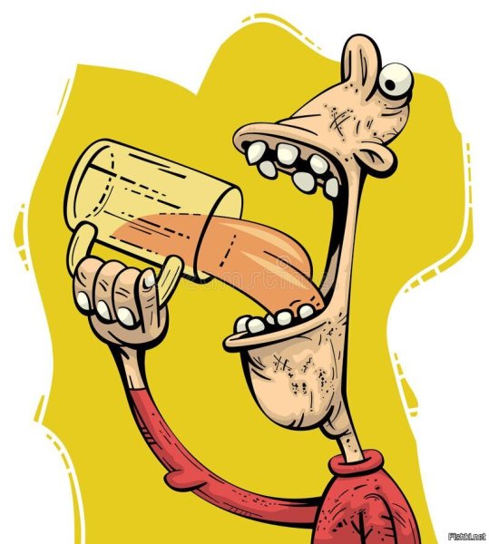 Пиво карикатура