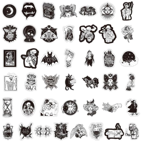 Наклейки в готическом стиле