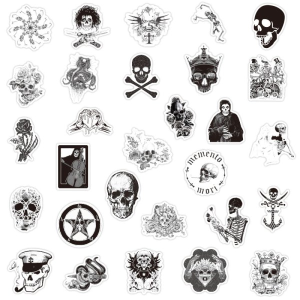 Наклейки для распечатки Готика