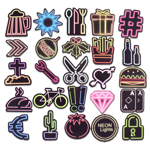 Неоновая рамка