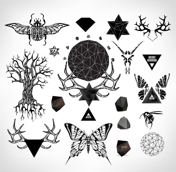 Наклейки в готическом стиле