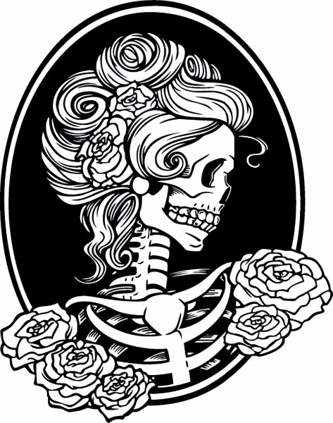 Наклейки в готическом стиле