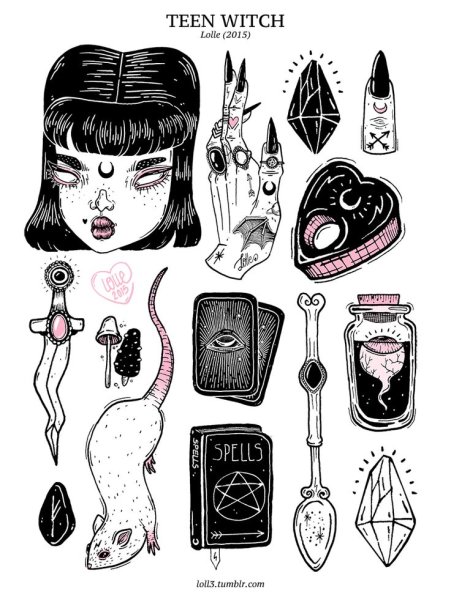 Стикеры в стиле гранж