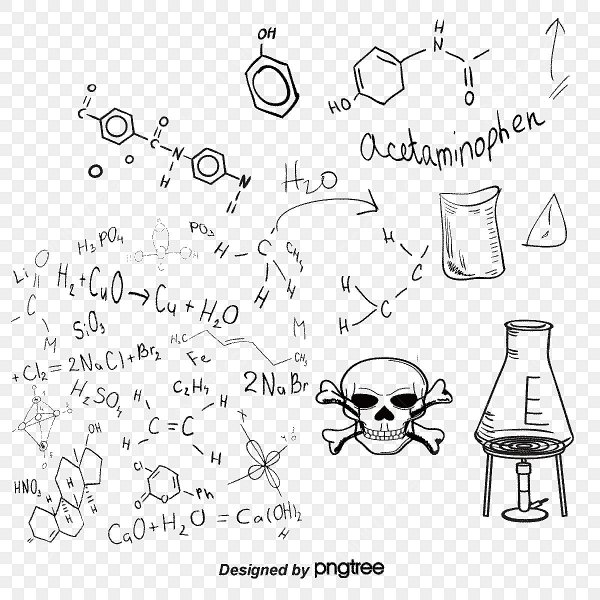 Рисунки для срисовки по химии
