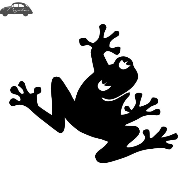 Трафареты лягушек для декора