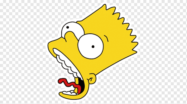 Стикеры барт симпсон