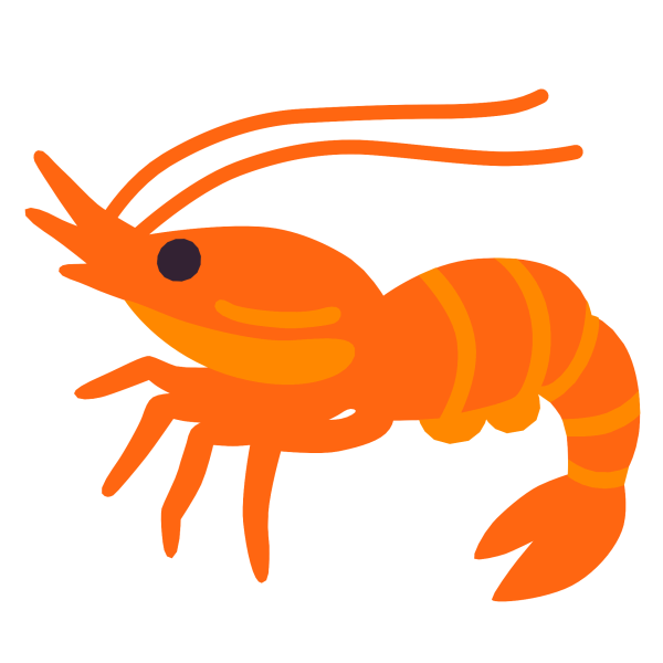 Креветка эмодзи Дискорд