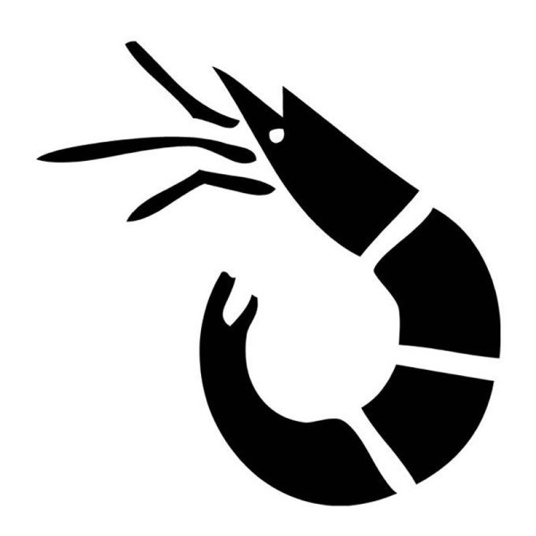 Креветки для наклеек маленькие