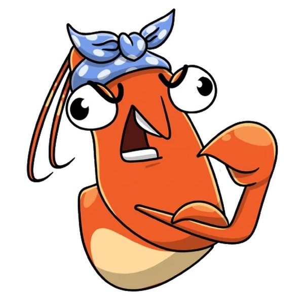 Креветка прикольная