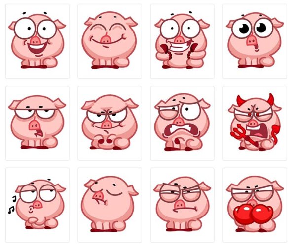 Стикеры Лис