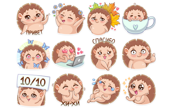 Стикер "работа"