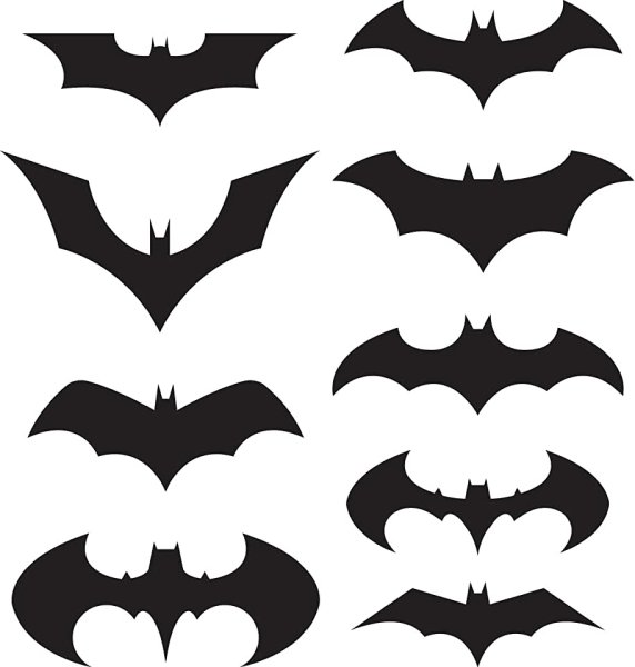 Знак Бэтмена для печати