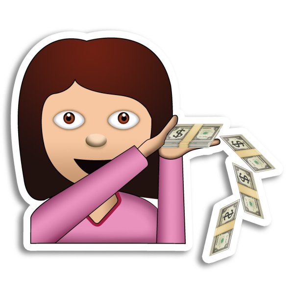 Смайлик деньги