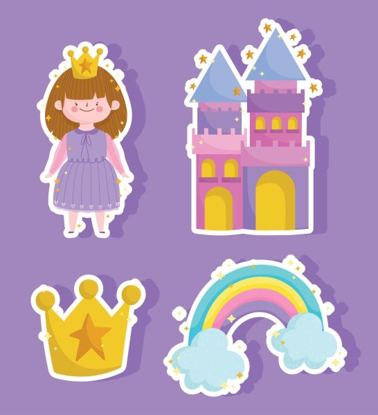 Замок принцессы иконка