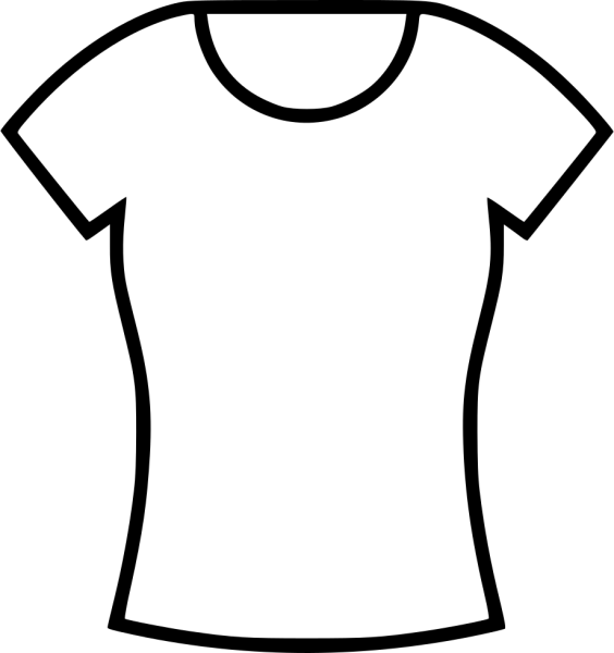 Футболка контур