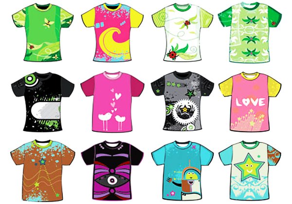 Наклейки на футболки
