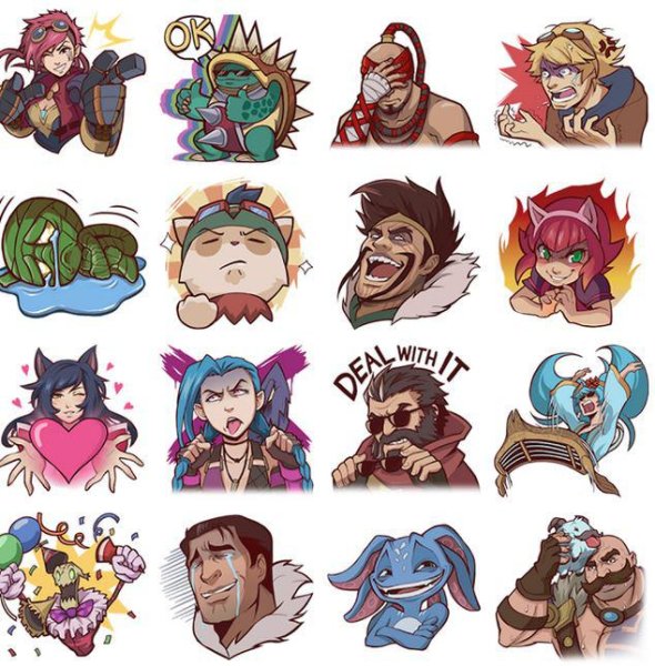 Пдф Стикеры мобайл легенд