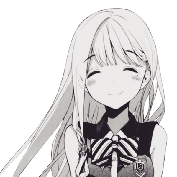 Аниме чёрно белое