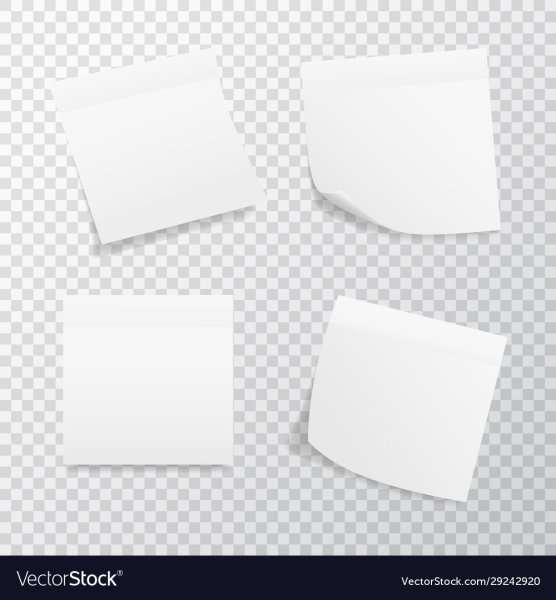 Прозрачные квадратные Стикеры