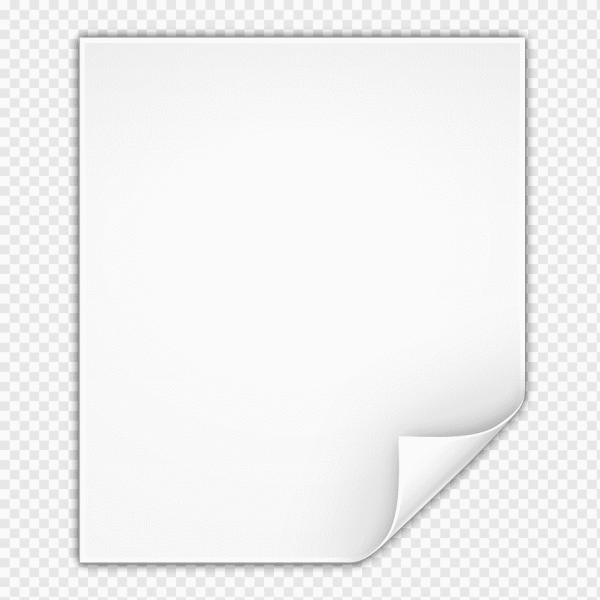 Лист бумаги с загнутым уголком