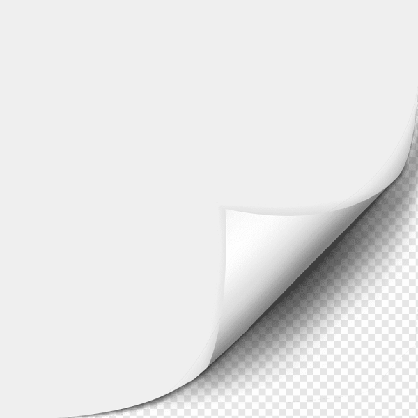 Лист бумаги с загнутым уголком