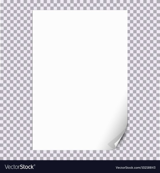 Лист бумаги с загнутым уголком