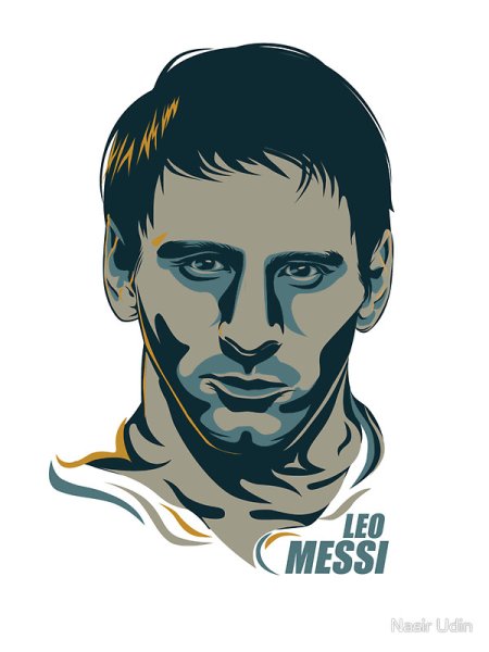 Наклейки с изображением Месси