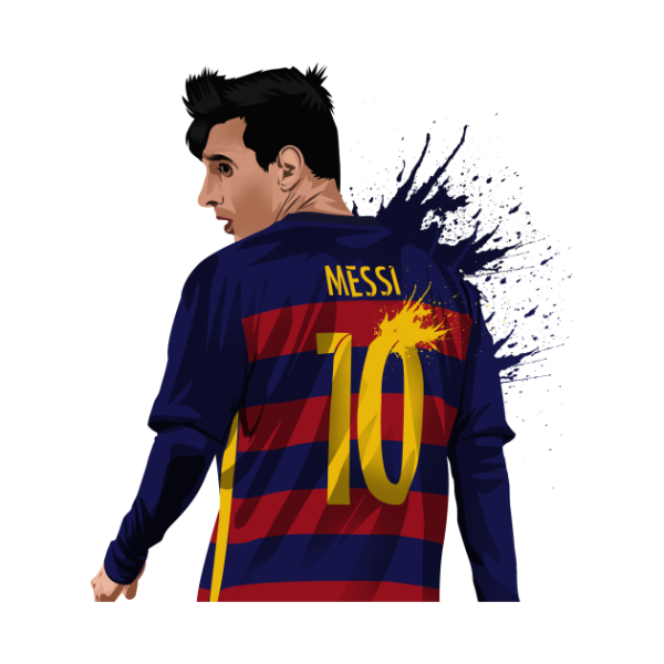 Векторное изображение Месси