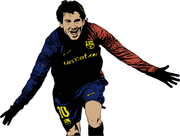 Лионель Месси мультяшный