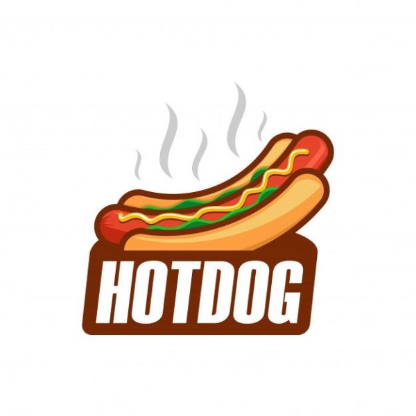 Хот дог вывеска