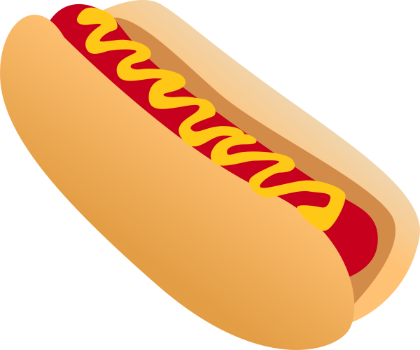 Хот дог вектор